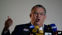 Enrique Márquez, candidato presidencial venezolano. 