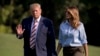 Trump ordena banderas a media asta en medio de críticas demócratas
