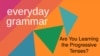 Are You Learning the Progressive Tenses?