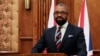 Menteri Luar Negeri Inggris James Cleverly berbicara dalam konferensi pers dalam kunjungannya ke Amman, Yordani, pada 27 Juli 2023. (Foto: Reuters/Alaa Al Sukhni)