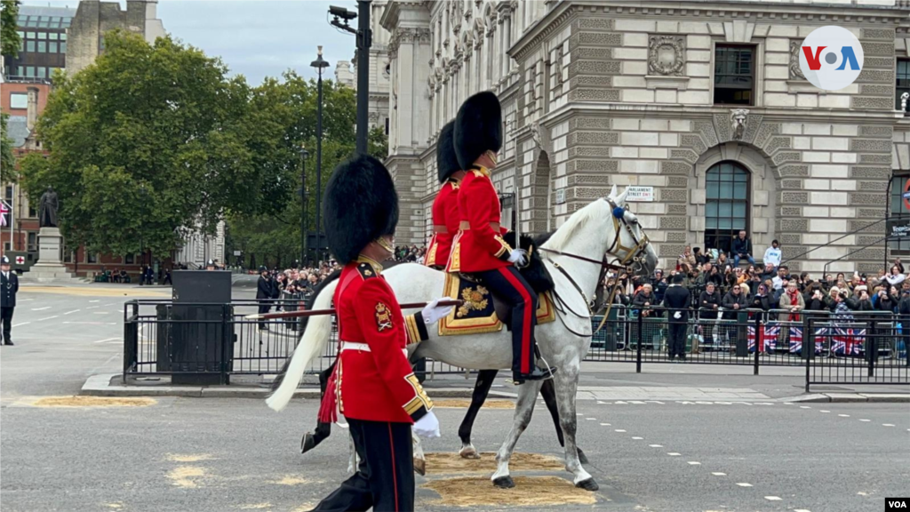 Funerales de la reina Isabel II de Inglaterra, el lunes 19 de septiembre de 2022, en Londres, Reino Unido.