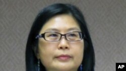 台湾陆委会主委 赖幸媛在立法院谈一国两区