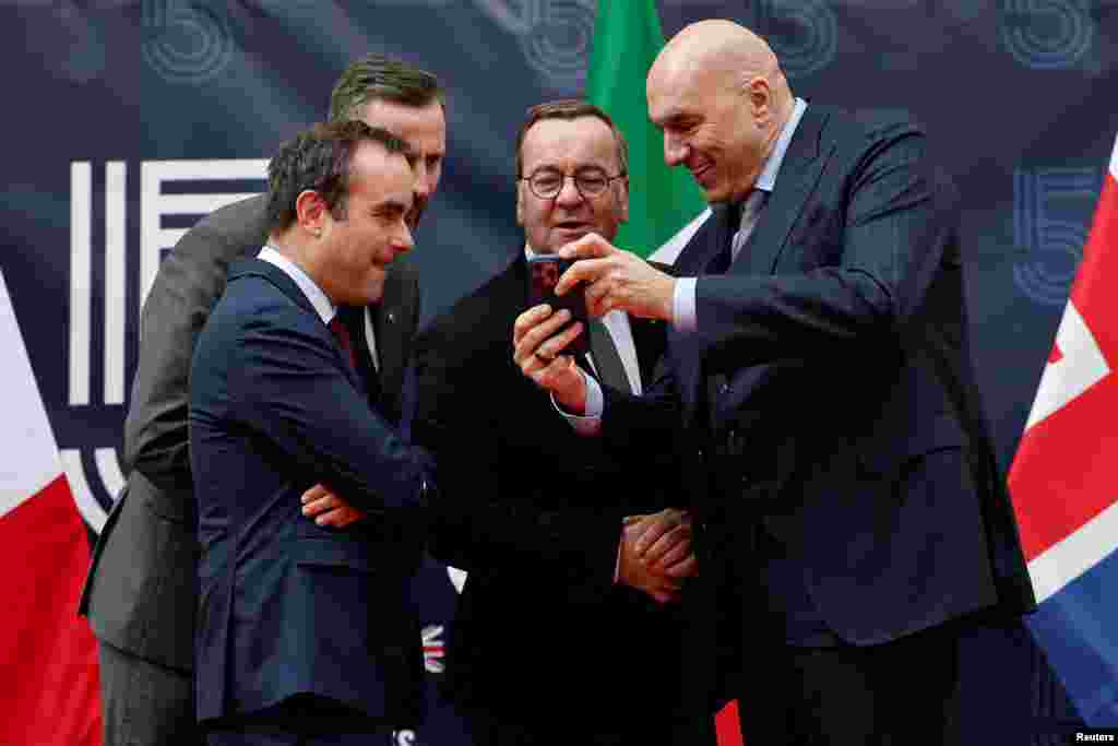 Fransiya, Polsha, Germaniya va Italiya mudofaa vazirlari Ukrainani qo'llab-quvvatlash bo'yicha harakatlarni muhokama qilish uchun Parijda uchrashdi