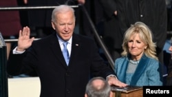 កម្រងរូបភាព៖ លោក Joe Biden ក្លាយជាប្រធានាធិបតីទី ៤៦ របស់សហរដ្ឋអាមេរិក