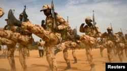 Des soldats tchadiens lors de l'operation 2014, à Diffa au Niger, le 3 mars 2014