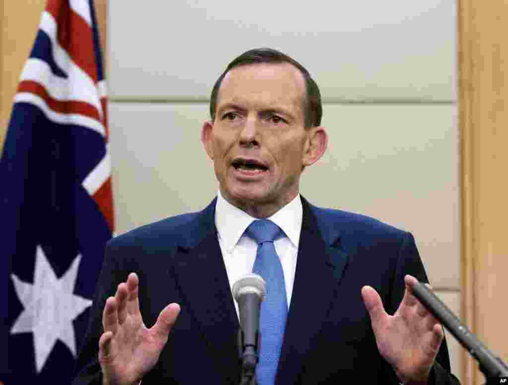 Australian Prime Minister Tony Abbott: ``We all know that there are problems in Ukraine. We also know who is very substantially to blame for those problems, and the idea that Russia can somehow say that none of this had anything to do with them because it happened in Ukrainian air space frankly does not stand up to any serious scrutiny.''