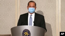Menteri Kesehatan dan Layanan Kemanusiaan AS, Alex Azar 