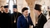 Crnogorski premijer Dritan Abazović sa patrijarhom SPC Porfirijem u Beogradu