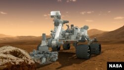El Curiosity lleva un laboratorio a bordo y dispone de un brazo robótico con disímiles herramientas.
