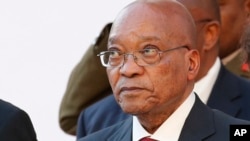 Jacob Zuma, le 11 février 2016. (AP Photo/Mike Hutchings, Pool, File)