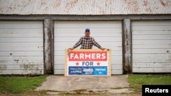Dairy farmer and activist Dan Gourley poses for a portrait on his farm in Cambridge Springs, Pennsylvania, Sept. 24, 2024.