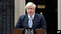 Le Premier ministre britannique Boris Johnson, à Londres, le 2 septembre 2019. 