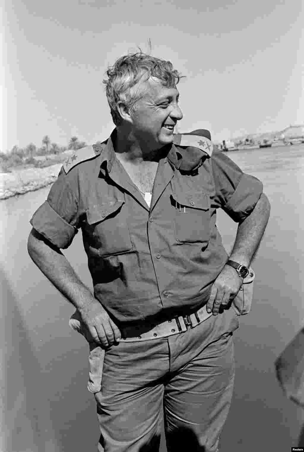 General Ariel Sharon, Suvaysh kanali oldida, 1973