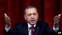 Shugaban Turkiya Recep Tayyip Erdogan 