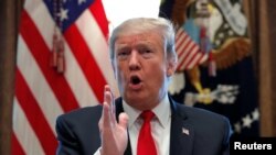 Le président des Etats unis, Donald Trump.