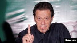 Waziri Mkuu wa zamani wa Pakistan Imran Khan.