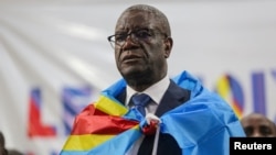 Le docteur Mukwege a reçu le prix Nobel de la paix pour son action en faveur des femmes violées.