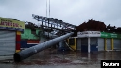 Destrucción causada por el paso del huracán Fiona en Punta Cana, República Dominicana, 19 de septiembre de 2022. REUTERS/Ricardo Rojas