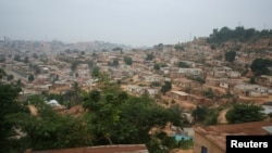 Vista geral de Cabinda, Angola. Junho 2016