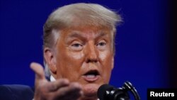 美國前總統總統2月28日在保守派政治行動大會（CPAC）上發表演說
