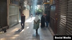 بازار تهران اعتصاب سه شنبه ۲۴ آبان