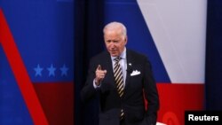 El presidente de EE.UU., Joe Biden, hablará ante el Grupo de los Siete el 19 de febrero de 2021. 