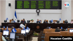 Asamblea Nacional de Nicaragua discute una reforma parcial a la Constitución Política, el martes 10 de noviembre de 2020. Foto: Houston Castillo, VOA.