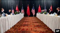 美中阿拉斯加会谈。