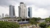 Protesters march on a street during a rally to demand for electoral reforms in Kuala Lumpur, Malaysia, April 28, 2012. 