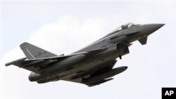 Un avion des forces italiennes