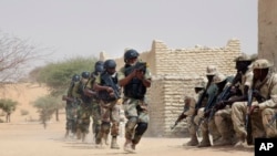 Tsohon hoton dakarun Najeriya lokacin da suke atisaye a shekarar 2015.