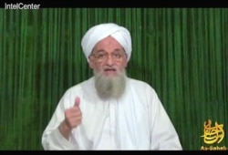 FILE - Al-Qaida's Ayman al-Zawahiri urges the people of Pakistan to follow the example of Muslims in Egypt and Tunisia and revolt in a recent video released on the Internet.