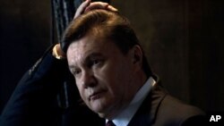 Presiden Ukraina Viktor Yanukovych sedang berada di China meski ada protes besar-besaran terhadapnya di negaranya. (Foto: Dok)