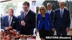 Arhiva: Džozef Bajden, u svojstvu američkog potpredsednika tokom poseta Srbiji i Kosovu, avgusta 2016. (Foto: Reuters)