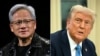 特朗普与英伟达创办人黄仁勋会面 讨论芯片出口问题