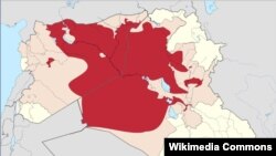 伊斯蘭國組織控制的地區