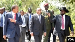 Para pemimpin Kenya, Ethiopia dan Sudan Selatan bertemu di Kenya untuk membahas usaha perdamaian di Sudan Selatan. 
