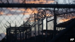 Kamp tahanan AS di Guantanamo, Kuba (foto: dok). 