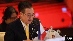 菲律賓外交部長洛欣。（資料圖片）