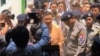 FILE - Myo Yan Naung Thein, Secretary of the National League for Democracy’s Central Committee for Research and Strategic Studies, is sentenced to 7 months under Section 66(D) of the Telecommunication Law of 2013. 
