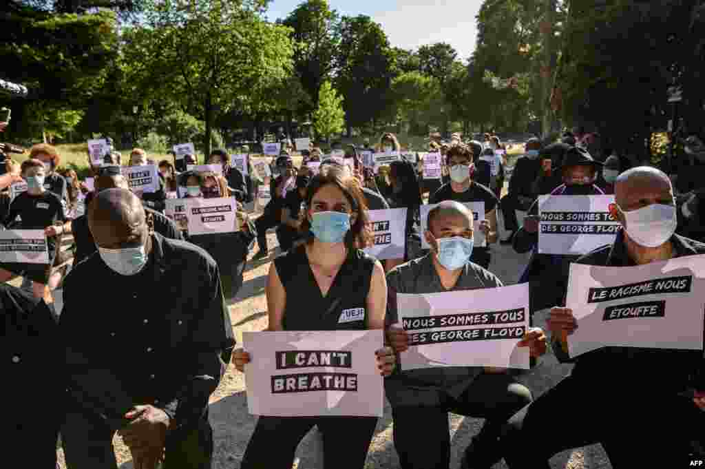 Estados Unidos ha estallado en una semana de protestas, luego de la muerte de George Floyd después de que fue detenido y retenido con la rodilla de un policía en su cuello, muriendo poco después.