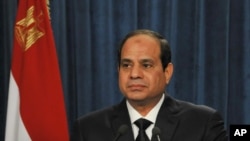 Le président Abdel-Fattah el-Sissi 
