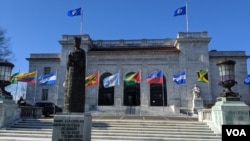 Sede de la OEA en Washington DC. Foto de Herbert Zepeda, VOA.