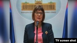Juru bicara Uni Eropa Maja Kocijancic menjelaskan perluasan sanksi Uni Eropa terkait krisis di Ukraina (foto: dok).
