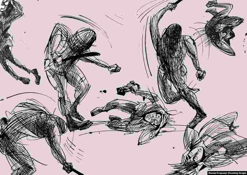 Леонід Сторожук - художник-карикатурист, живописець. Лауреат міжнародних конкурсів карикатури, член ХО НС художників України, заслужений діяч мистецтв України.