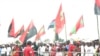 Angola bandeiras Unita MPLA 