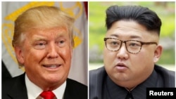 Presiden AS Donald Trump dan pemimpin Korea Utara Kim Jong-un terus terlibat "retorika provokatif". (Foto: ilustrasi). 