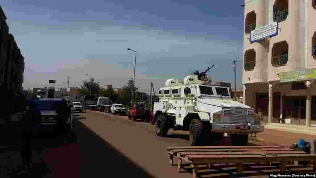 Lebanese security forces fire tear gas to disperse protesters during a demonstration outside the U.S. embassy in Awkar, on the outskirts of the Lebanese capital Beirut, to protest against Washington's decision to recognize Jerusalem as the capital of Israel.
