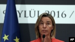 Federica Mogherini, chef de la diplomatie européenne.