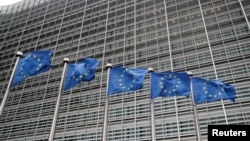 벨기에 브뤼셀의 유럽연합(EU) 본부.